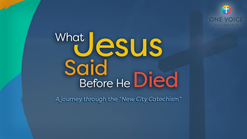 What Jesus Said Before He Died Image