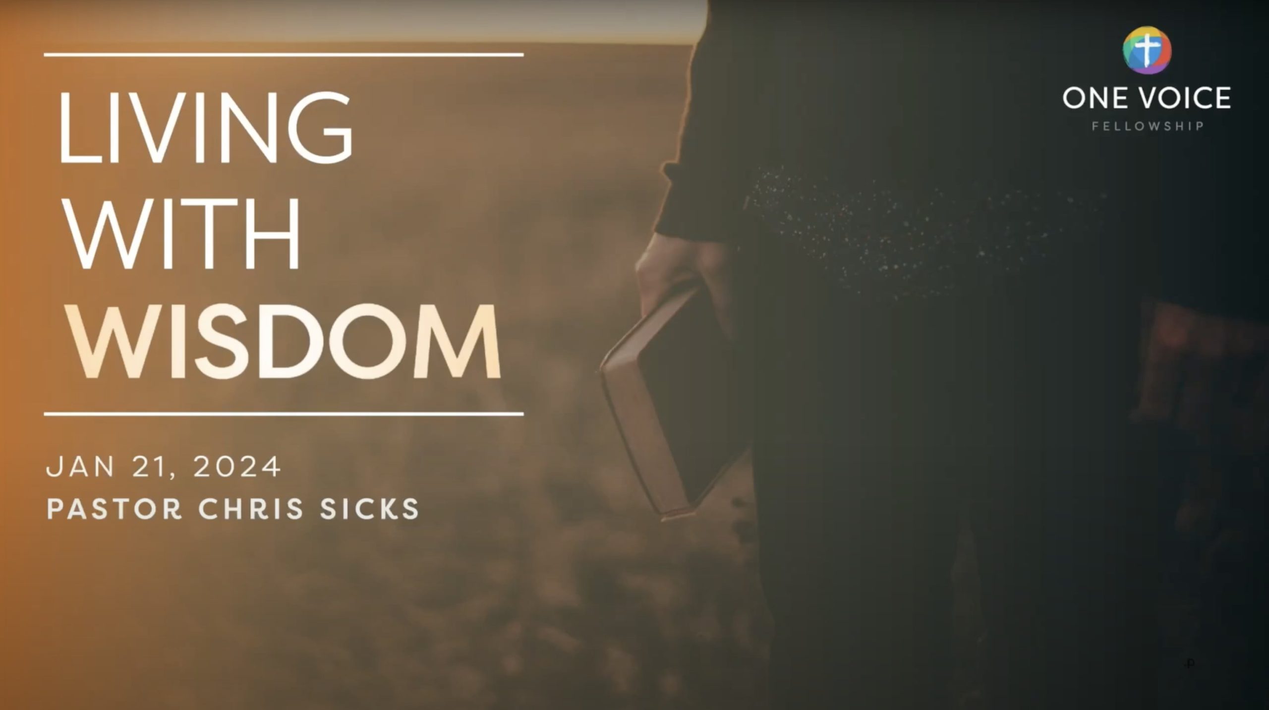 Living with Wisdom » One Voice Fellowship