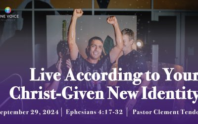 Life according to your Christ-given New Identity