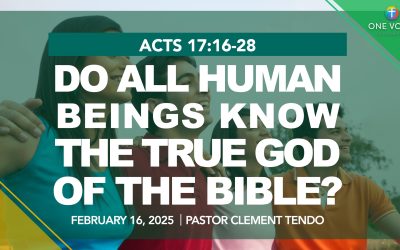 Do All Human Beings Know the True God of the Bible?