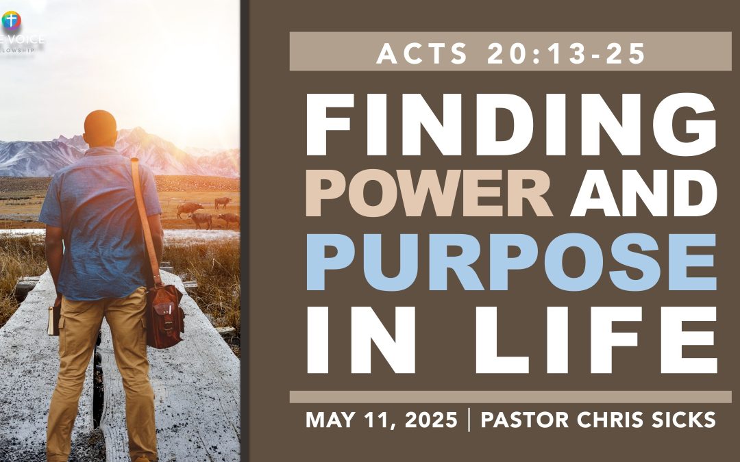 Finding Power and Purpose in Life