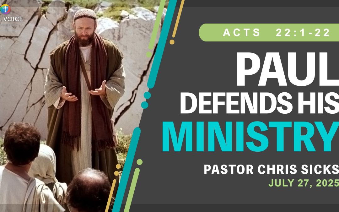 Paul Defends His Ministry