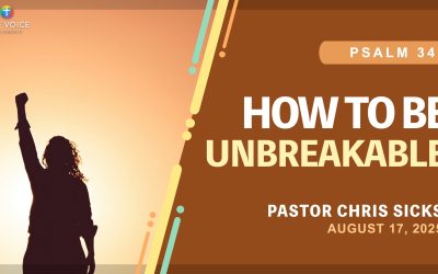 How to Be Unbreakable