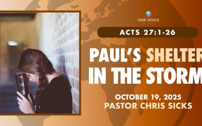 Paul’s Shelter in the Storm