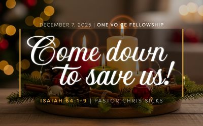 Come down to save us!