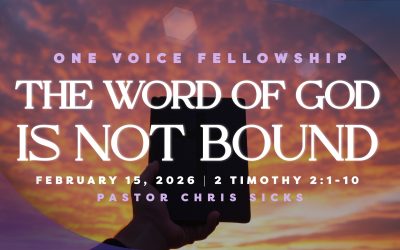 The Word of God is not Bound