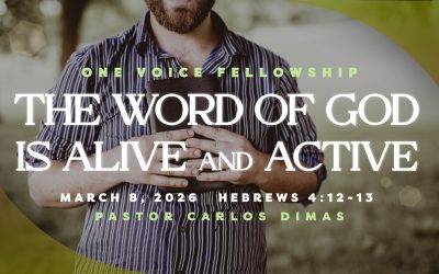 The word of God is alive and active