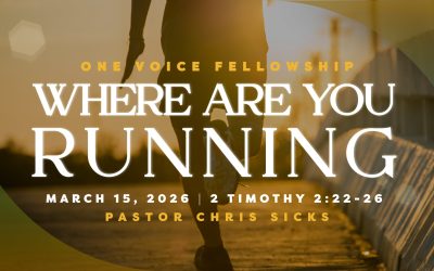 Where are you running?