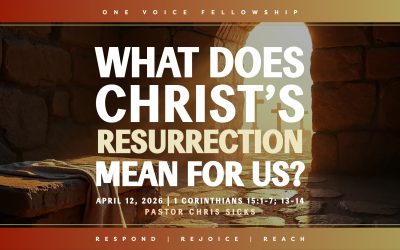 What does Christ’s resurrection mean for us?