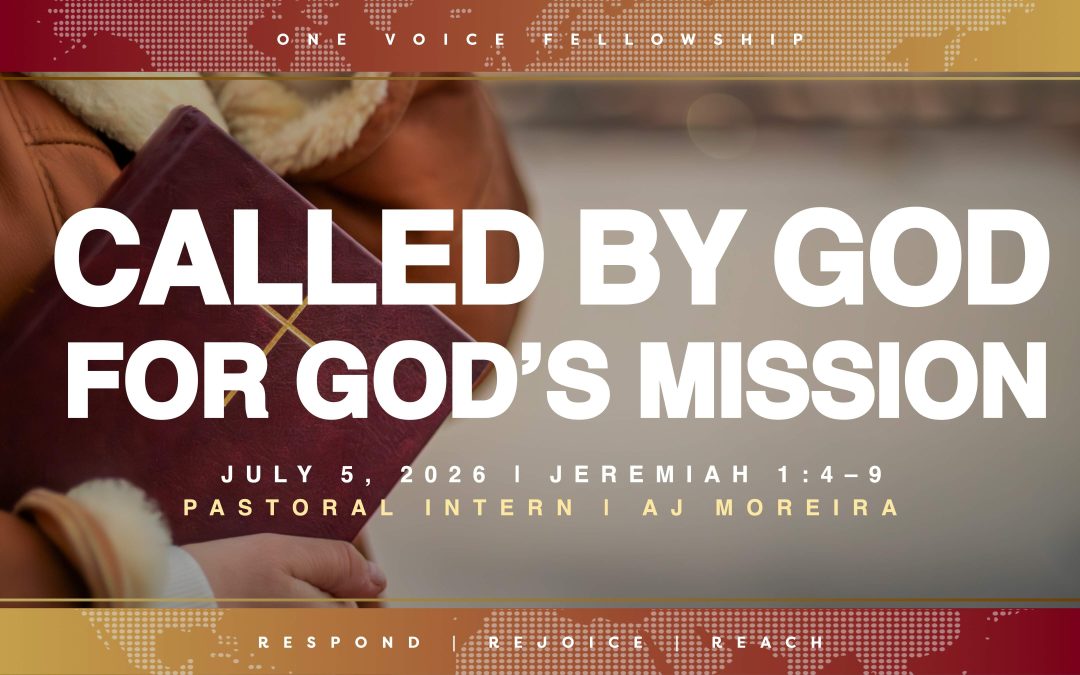 Called by God for God’s Mission