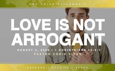 Love is not Arrogant